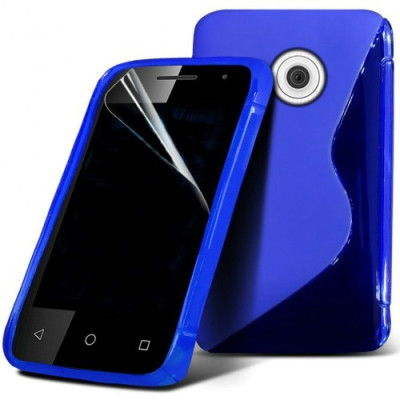 Ημιδιάφανη Θήκη Vodafone Smart First 7 (8222) Μπλε - OEM