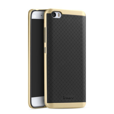 Ipaky Θήκη Hybrid Xiaomi Mi 5 - Black/Gold (8622)
