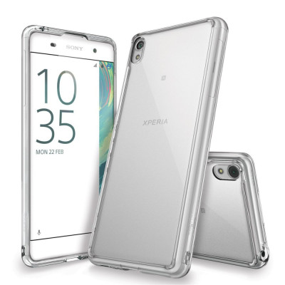 Ringke (Fusion) Θήκη Sony Xperia XA με TPU Bumper - Clear