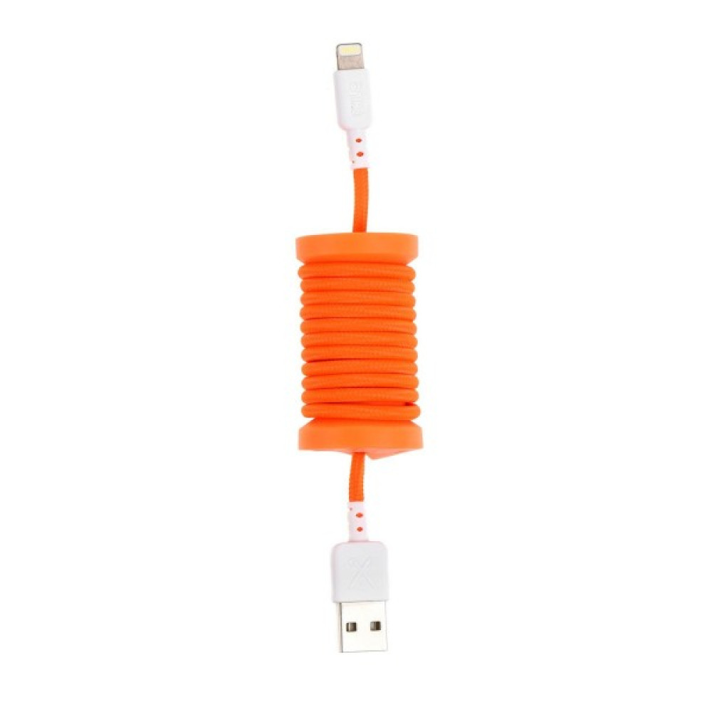 Philo Καλώδιο USB - Lightning - 1m (PH004OR) - Orange