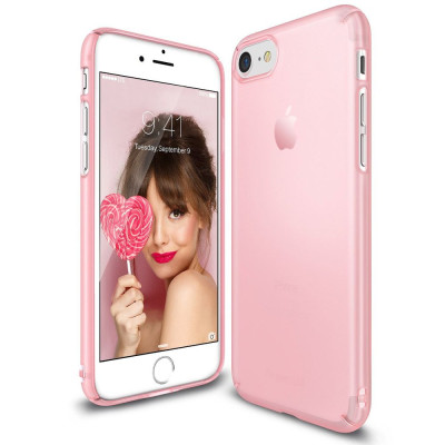 Ringke (Slim) Θήκη Apple iPhone SE 2022 / 2020 / 8 / 7 - Frost Pink (RSL-APIPH7-FP)