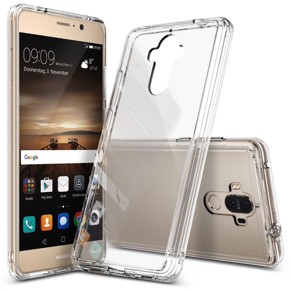 Ringke (Fusion) Διάφανη Θήκη Huawei Mate 9 PC με TPU Bumper + Screen Protector (9259)