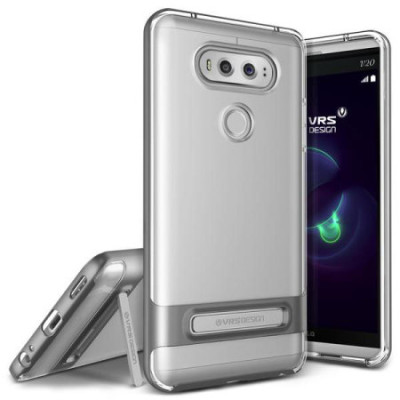 Verus Θήκη Crystal Bumper Series LG V20 - Dark Silver