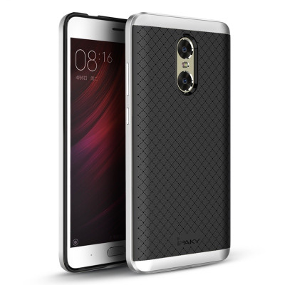 Ipaky Θήκη Hybrid Xiaomi Redmi Note 4 - Black/Silver (9307)