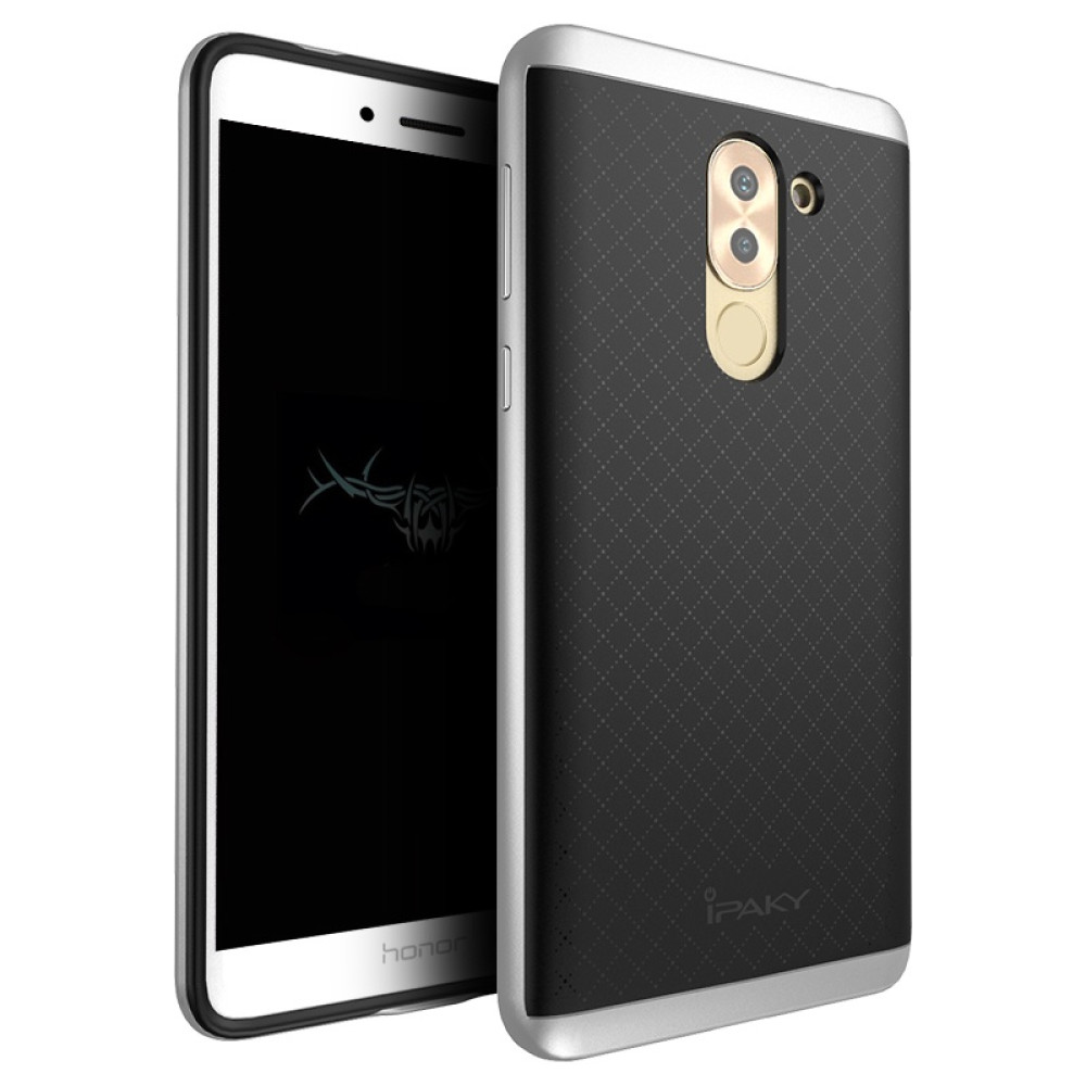 Ipaky Θήκη Hybrid Honor 6X - Black/Silver (9363)