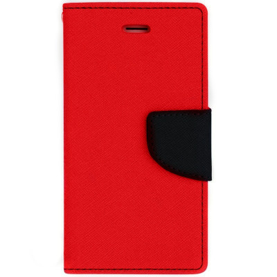 Θήκη Fancy Diary Meizu M3s - Πορτοφόλι (9397) - Κόκκινο/Μπλέ - OEM