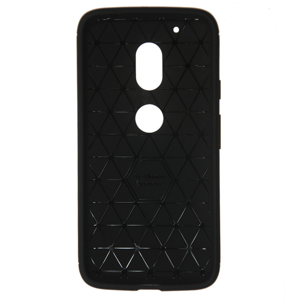 SHTL Θήκη TPU Carbon Motorola Moto G4 Play - Black (138949)