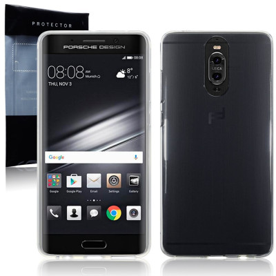 Terrapin Διάφανη Θήκη Σιλικόνης Huawei Mate 9 Porsche Design/ Pro - Clear (118-083-092)