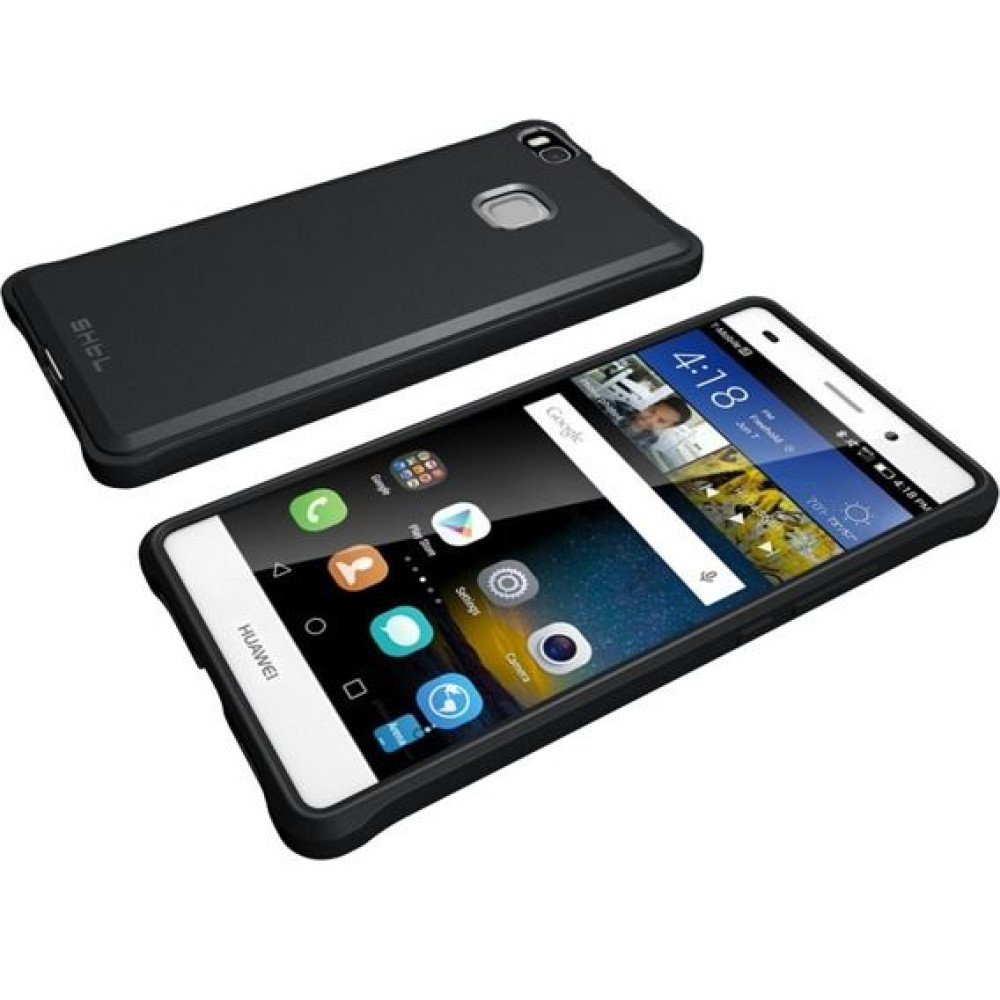SHTL Θήκη TPU Carbon Huawei P9 Lite - Black (128237)