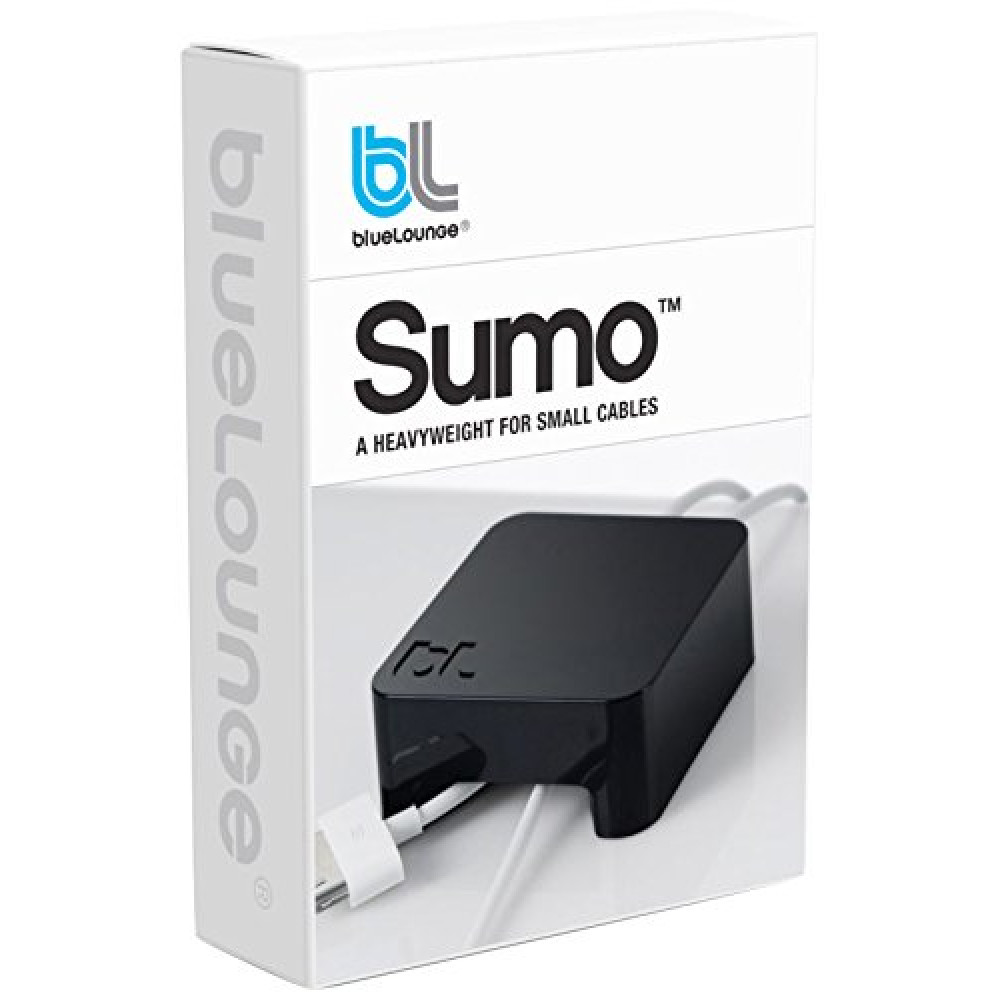 Bluelounge Sumo Συγκράτησης Καλωδίων - Μαύρο (SO-BL)