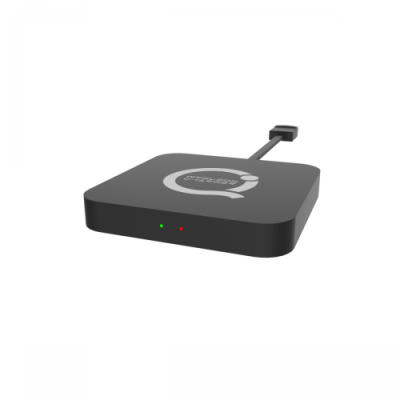 Mini Βάση Ασύρματης Φόρτισης Τεχνολογίας Qi (F1-BLK) - OEM