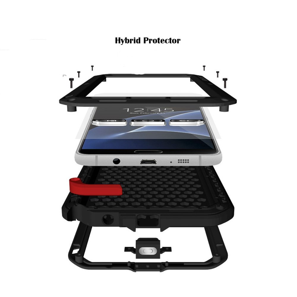 Love Mei Powerful Θήκη Samsung Galaxy S7 - Black (58510)