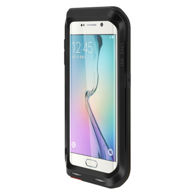 Love Mei Powerful Θήκη Samsung Galaxy S6 Edge Plus - Black (54851)