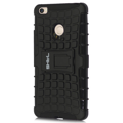 SHTL Ανθεκτική Θήκη Xiaomi Mi Max - Μαύρο (140624)