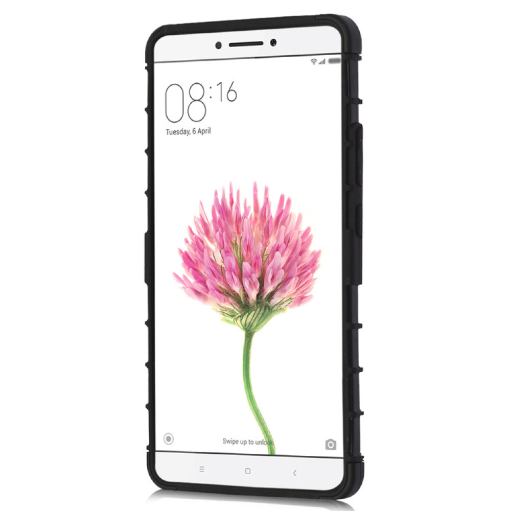 SHTL Ανθεκτική Θήκη Xiaomi Mi Max - Μαύρο (140624)