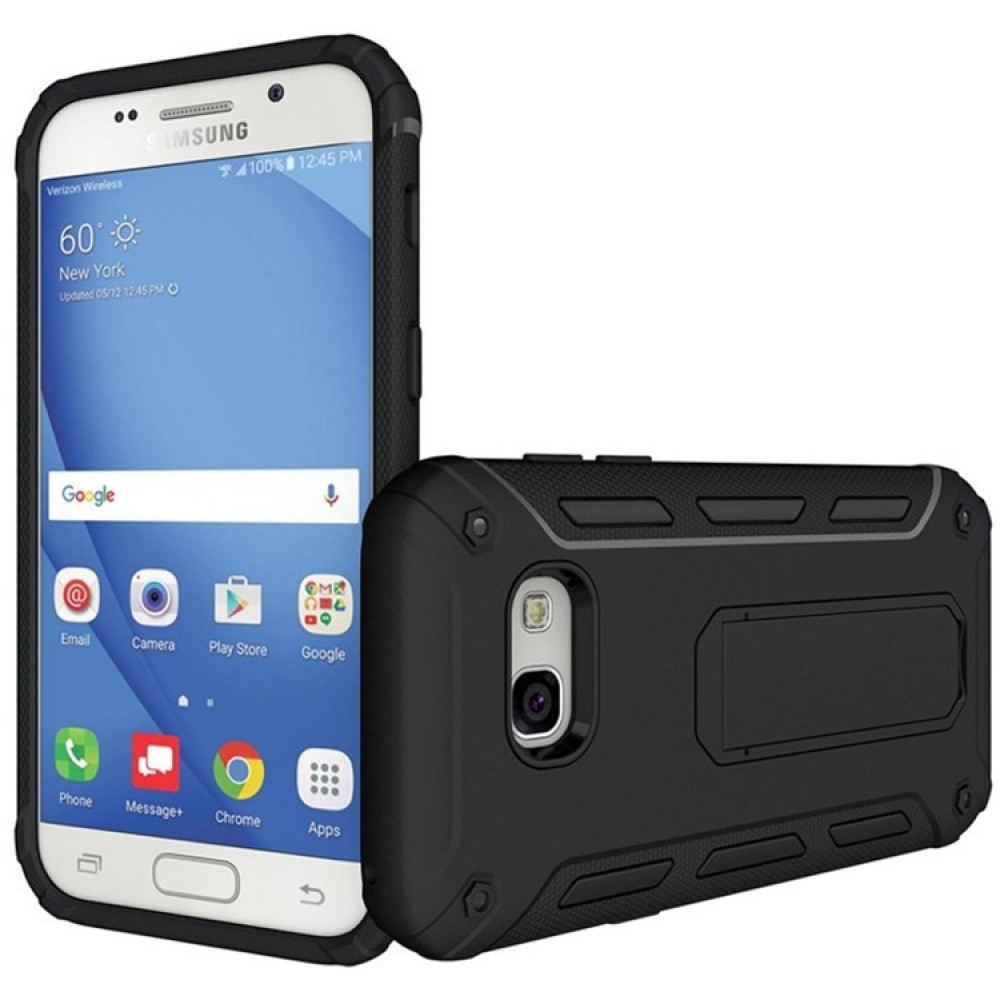 SHTL Θήκη με Stand Samsung Galaxy A3 2017 - Black (141289)