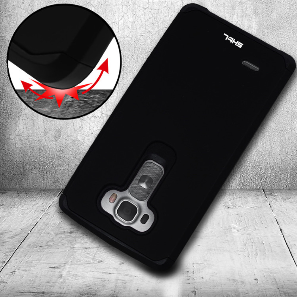 SHTL Dual PC & TPU Θήκη LG G Flex 2 - Black (95091)