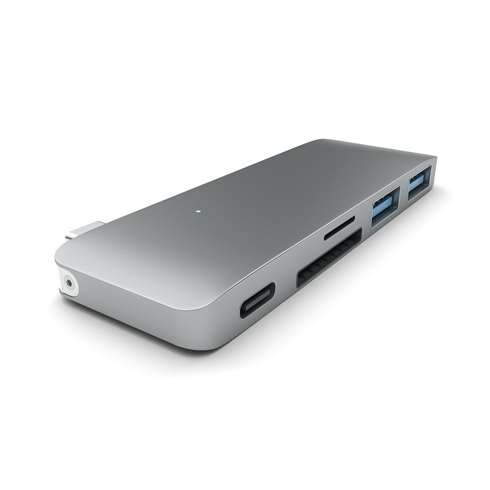 Satechi Type-C USB 3.0 3in1 Combo Hub - Silver (ADA-0156)