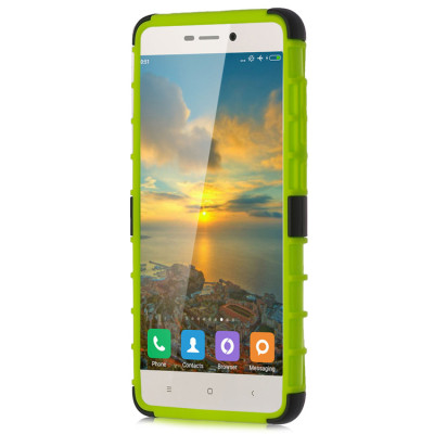 SHTL Ανθεκτική Θήκη Xiaomi Redmi 3S/3 Pro - Πράσινο (140790)