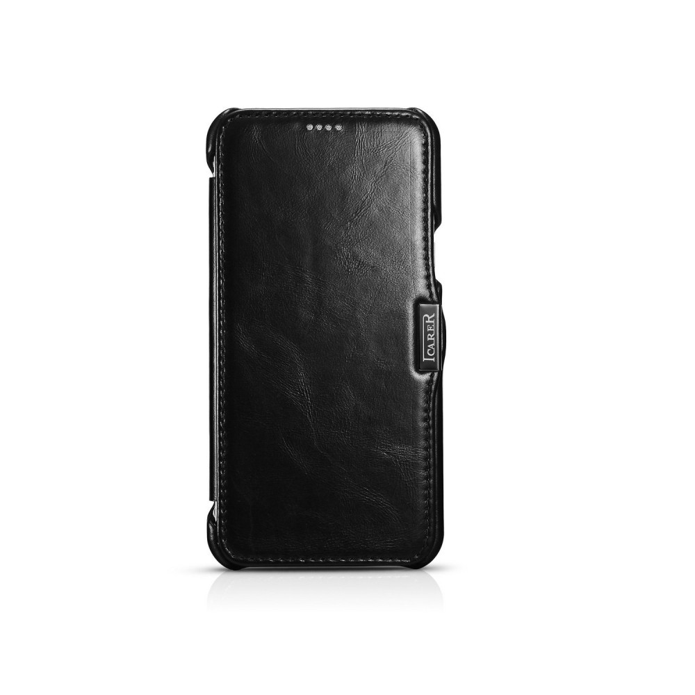 iCarer Vintage Series Side-Open Δερμάτινη Θήκη iPhone 6/6S - Black (10063)