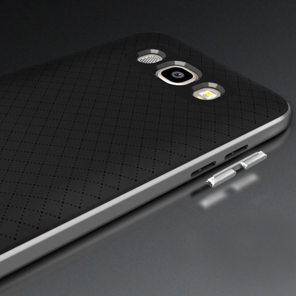 Ipaky Θήκη Premium Hybrid Samsung Galaxy J7 (2016) - Silver (10344)