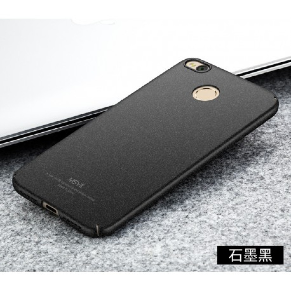 MSVII Super Slim Σκληρή Θήκη PC Xiaomi Redmi 4X - Black (E2-05)