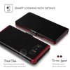 VRS Design Θήκη - Πορτοφόλι Samsung Galaxy Note 8 - Black/Wine (VRSGN8-LDDBK)