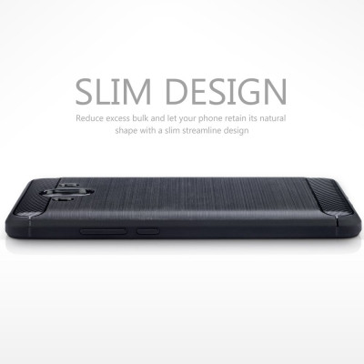 Terrapin Θήκη Σιλικόνης Carbon Fibre Design Huawei Mate 10 - Black (118-083-139)