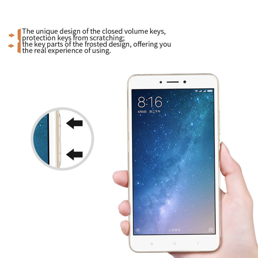 Nillkin Nature Διάφανη Θήκη Σιλικόνης Xiaomi Mi Max 2 - Clear (11875)