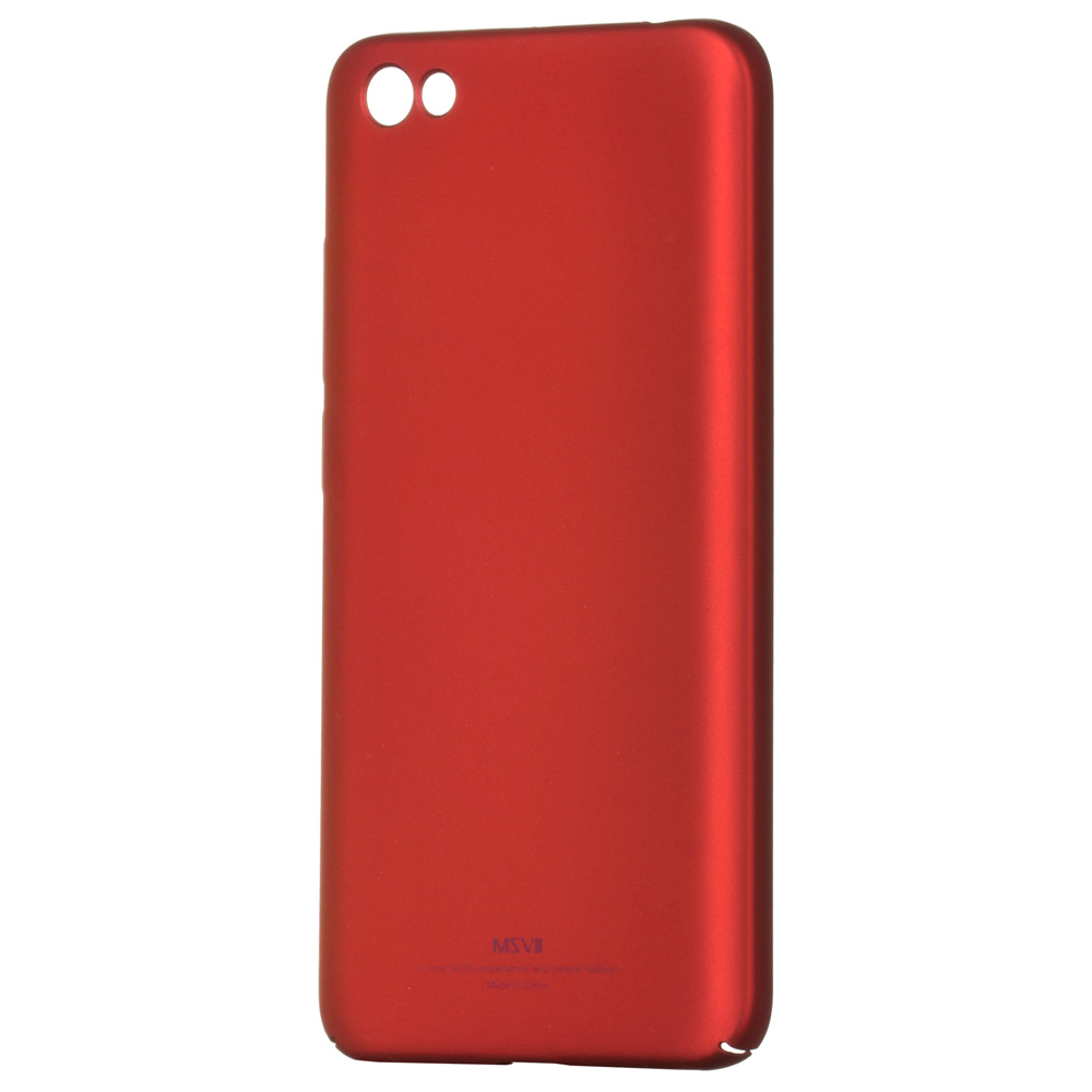 MSVII Super Slim Σκληρή Θήκη PC Xiaomi Note 5A / Y1 - Red (O3-03)