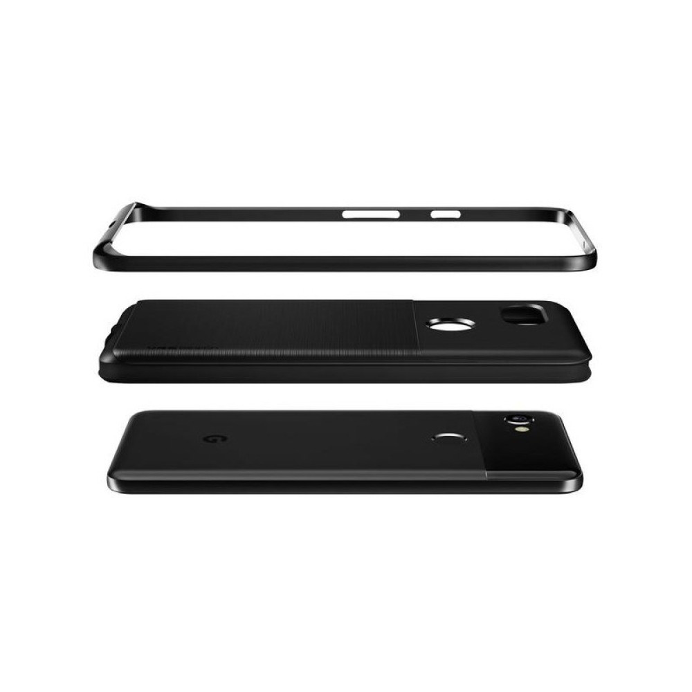 VRS Design Θήκη High Pro Shield Google Pixel 2 XL - Metal Black (VRSPXL2-HPSBK)