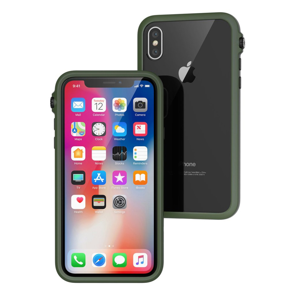 Catalyst Θήκη Impact Protection iPhone X / 10 - Army Green (CATDRPHXGRN)