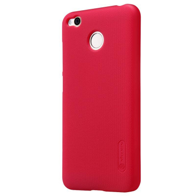 Nillkin Θήκη Super Frosted Shield Xiaomi Redmi 4 / 4X & Screen Protector - Red (12230)