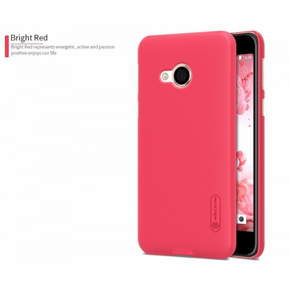 Nillkin Θήκη Super Frosted Shield HTC U Play & Screen Protector - Red (12335)