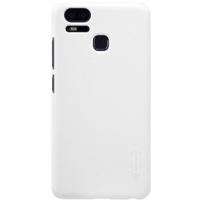 Nillkin Θήκη Super Frosted Shield Zenfone 3 Zoom & Screen Protector - White (12337)