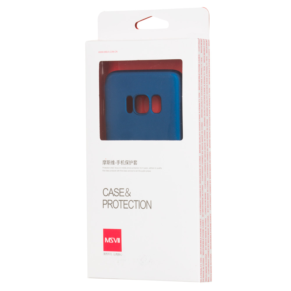 MSVII Super Slim Σκληρή Θήκη PC Samsung Galaxy S8 - Blue (I2-04)