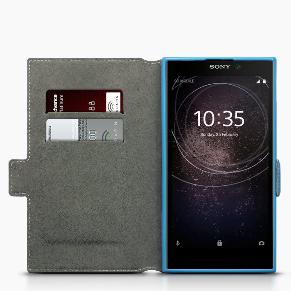 Terrapin Θήκη Πορτοφόλι Sony Xperia L2 - Light Blue (117-005-566)