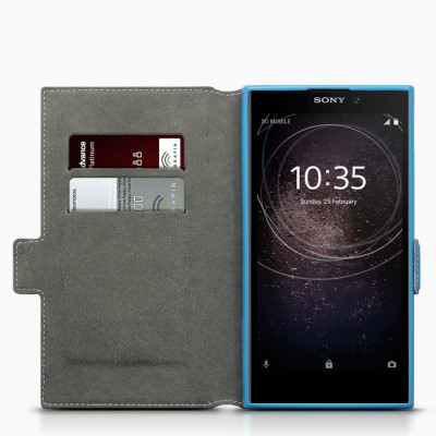 Terrapin Θήκη Πορτοφόλι Sony Xperia L2 - Light Blue (117-005-566)
