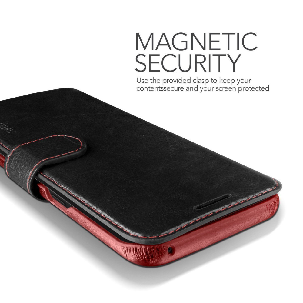 VRS Design Dandy Layered Θήκη - Πορτοφόλι Samsung Galaxy S8 Plus - Black (VRSG8P-LDDBK)