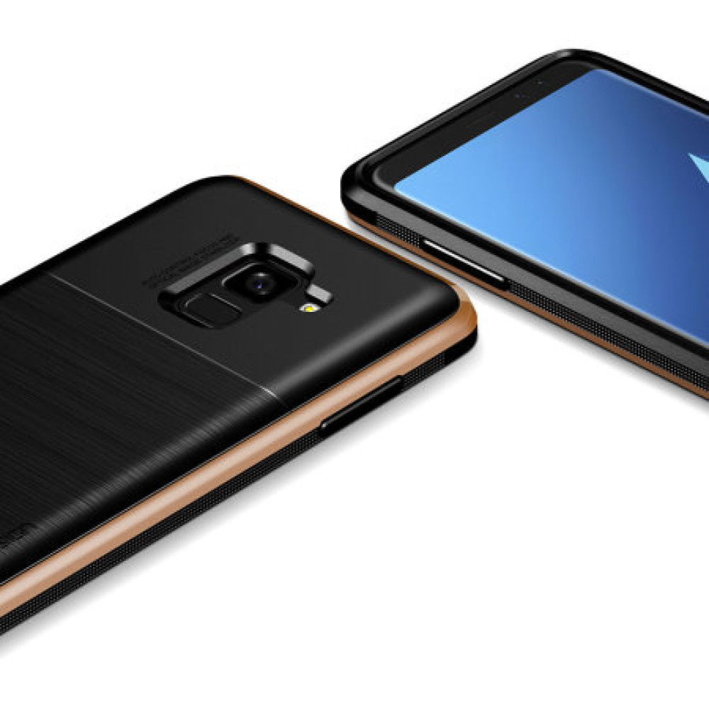 VRS Design Θήκη High Pro Shield Series Samsung Galaxy A8 (2018) - Blush Gold (12746)