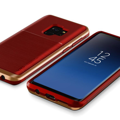 VRS Design Θήκη High Pro Shield Series Samsung Galaxy S9  - Red Blush Gold (VRSGS9-HPSRD)