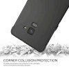 Caseflex Θήκη Σιλικόνης Samsung A8 Plus 2018 -  Black & Screen Protector (SA-EA10-Z467)
