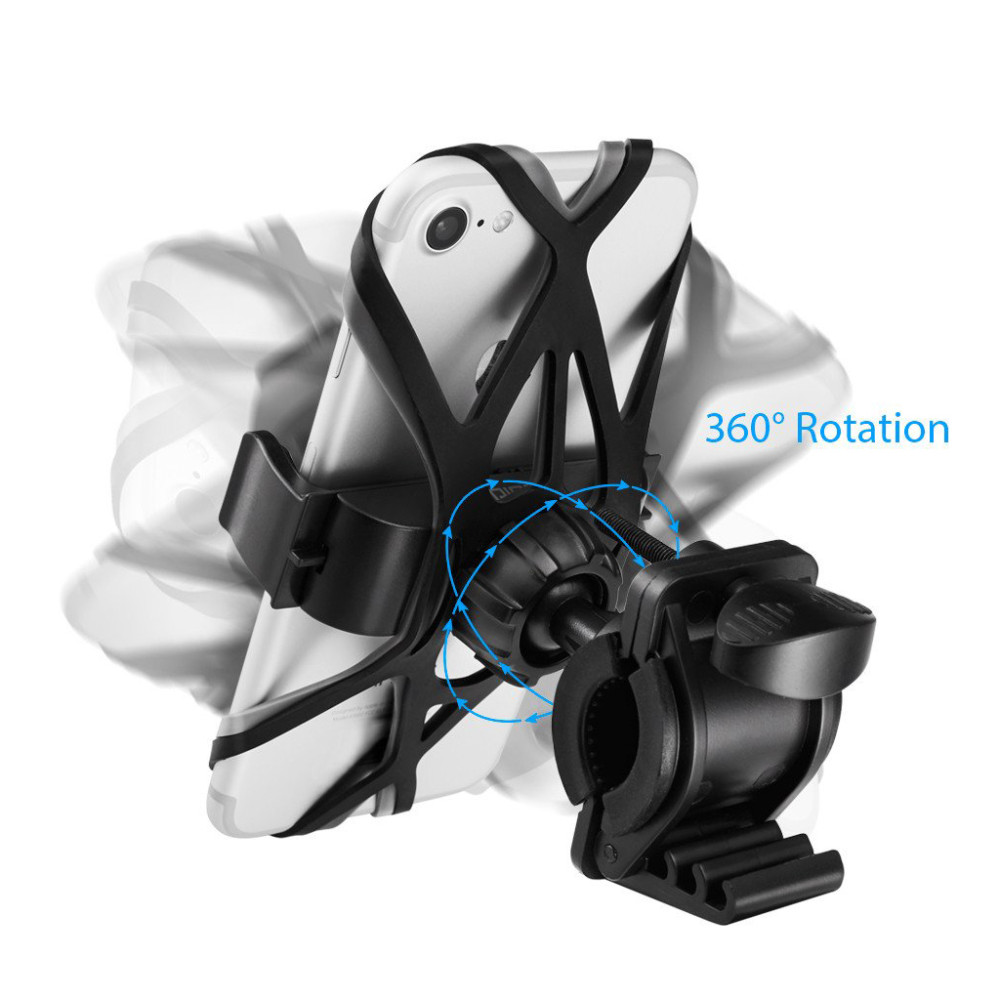 Spigen VELO Βάση Ποδηλάτου για Κινητά Universal  - Black (000CD20874)