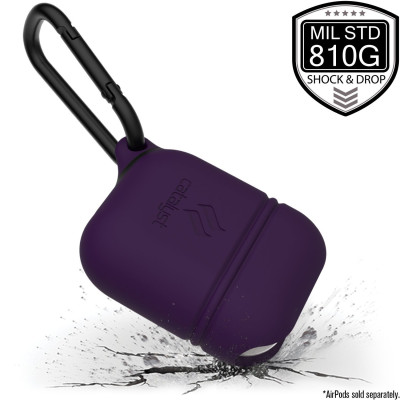 Catalyst Αδιάβροχη Θήκη για Airpods 2nd Gen / 1st Gen - Deep Plum (CATAPDPPL)