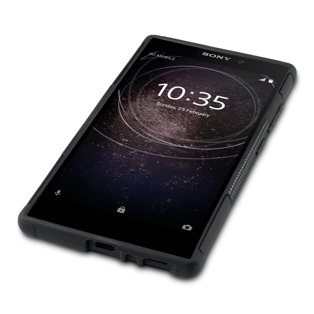Terrapin Ανθεκτική Θήκη με Stand για Sony Xperia L2 - Black (131-005-054)