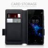 Terrapin Low Profile Δερμάτινη Θήκη - Πορτοφόλι Sony Xperia XZ2 Compact - Black (117-005-624)
