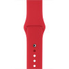Ανταλλακτικό Λουράκι Σιλικόνης Apple Watch 5/4/3/2/1 (38mm) - Red - OEM (13084)