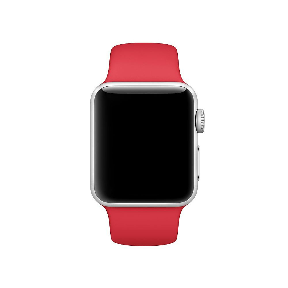 Ανταλλακτικό Λουράκι Σιλικόνης Apple Watch 5/4/3/2/1 (38mm) - Red - OEM (13084)