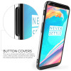 Caseflex Θήκη Σιλικόνη OnePlus 5T - Clear/Black & Screen Protector (ONE-PLUS-Z407)