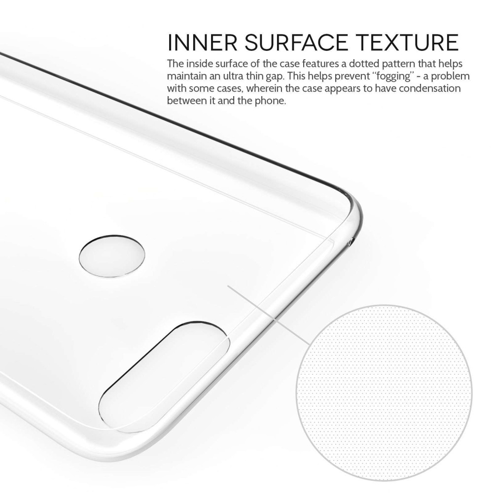 Caseflex Θήκη Σιλικόνης Honor 7X - Clear (HU-AW03-Z534)